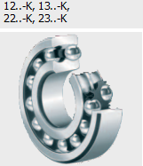 Self-aligning ball bearing Tapered bore open picture