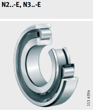 cylindrical roller bearing N type picture
